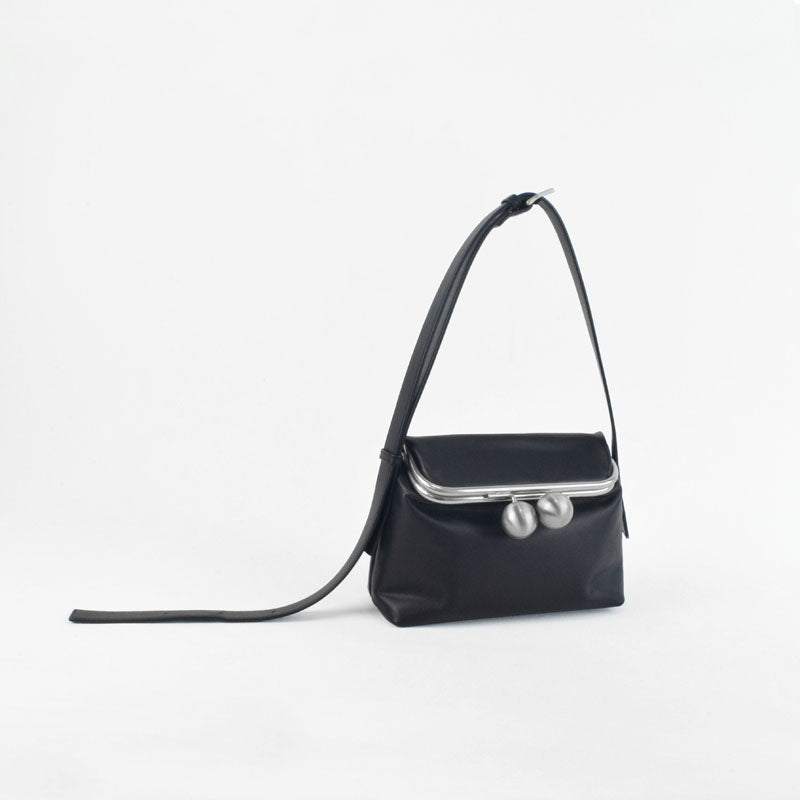 【kuchigane】Square 2-Way Pouch (M)