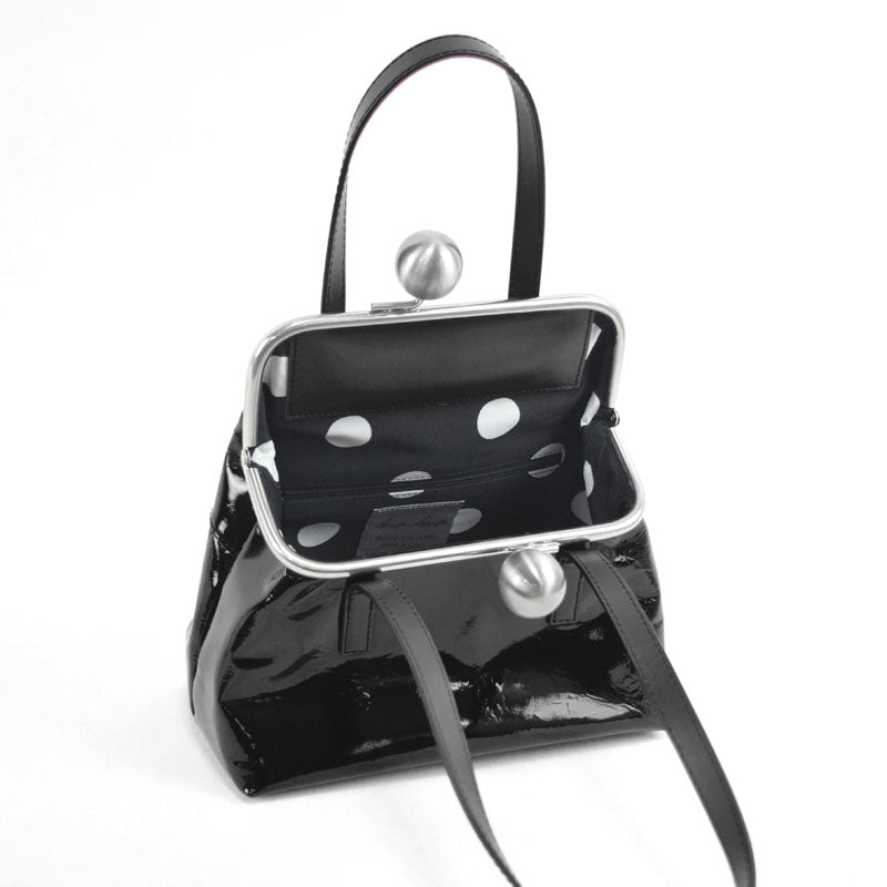 【kuchigane】Square Handbag