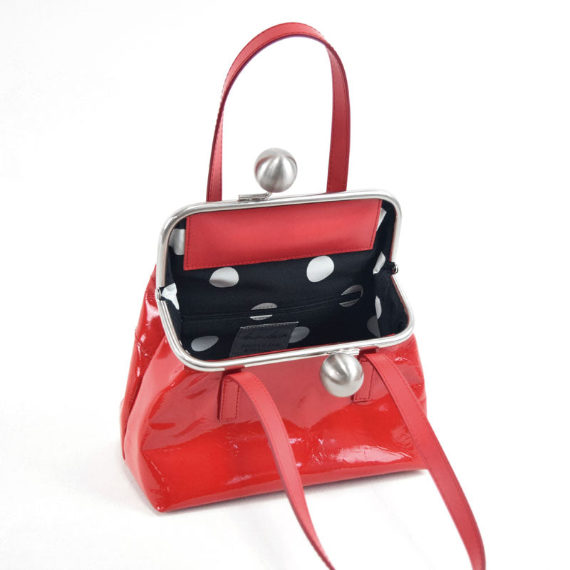 【kuchigane】Square Handbag